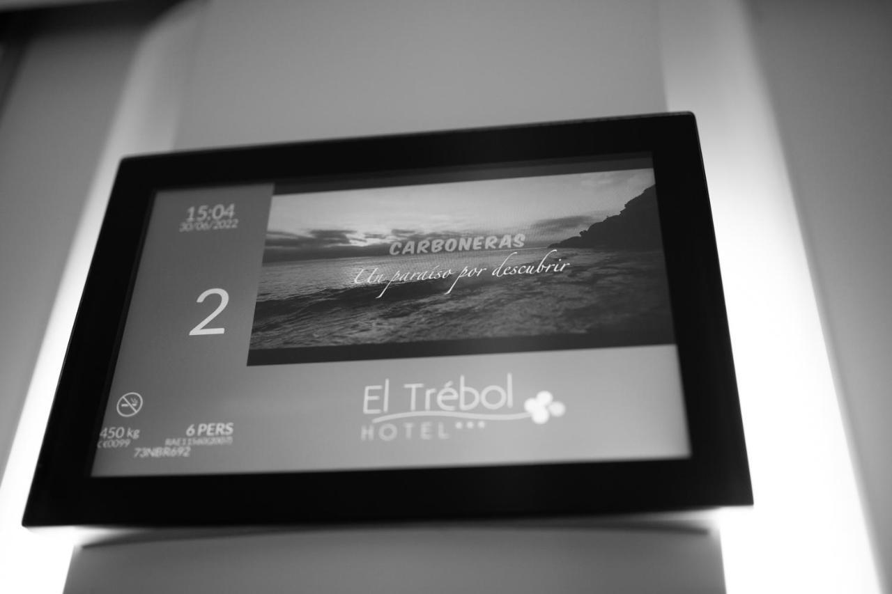 Hotel El Trebol Carboneras Bagian luar foto